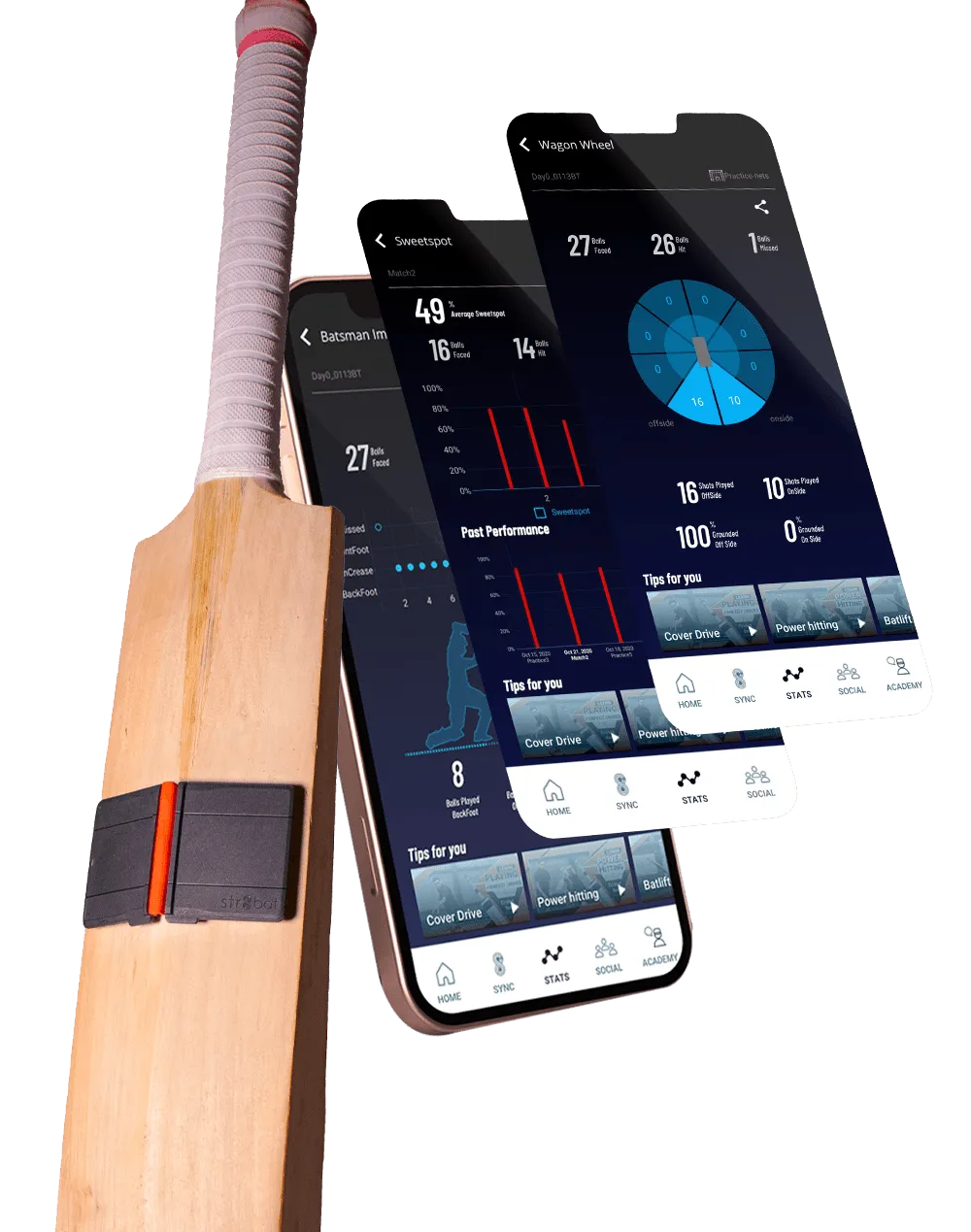 Str8bat Cricket Bat Sensor
