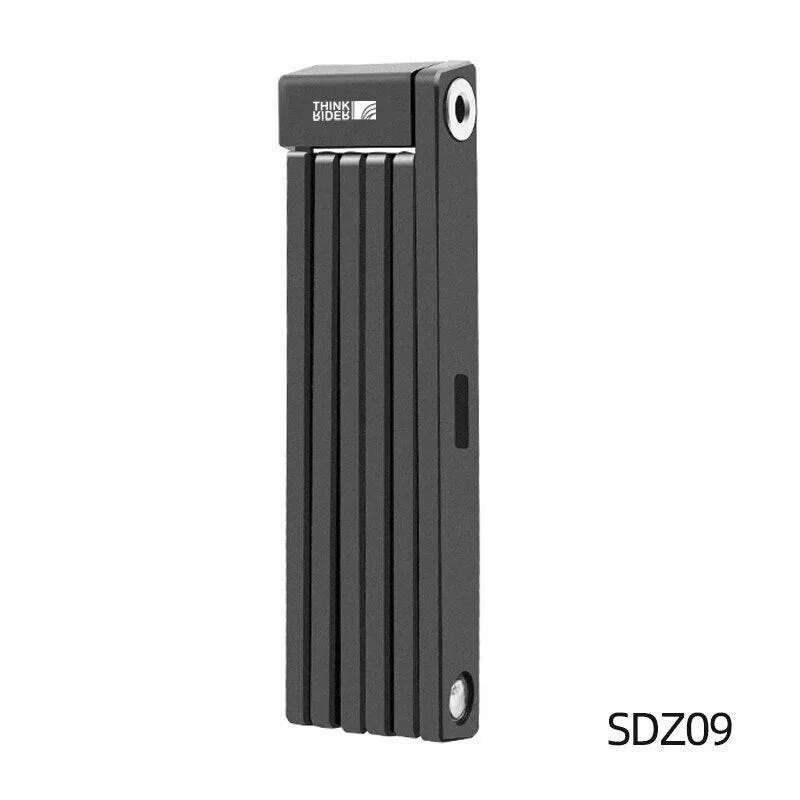 ThinkRider Bicycle Lock Foldable Bike MTB Road Fold Lock High Security Anti-Theft Scooter Electric E-Bike Bicycle Accessories
