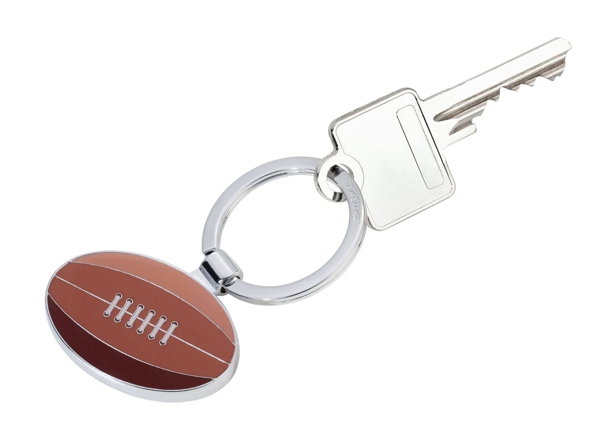 Troika Rugby Charm Keychain