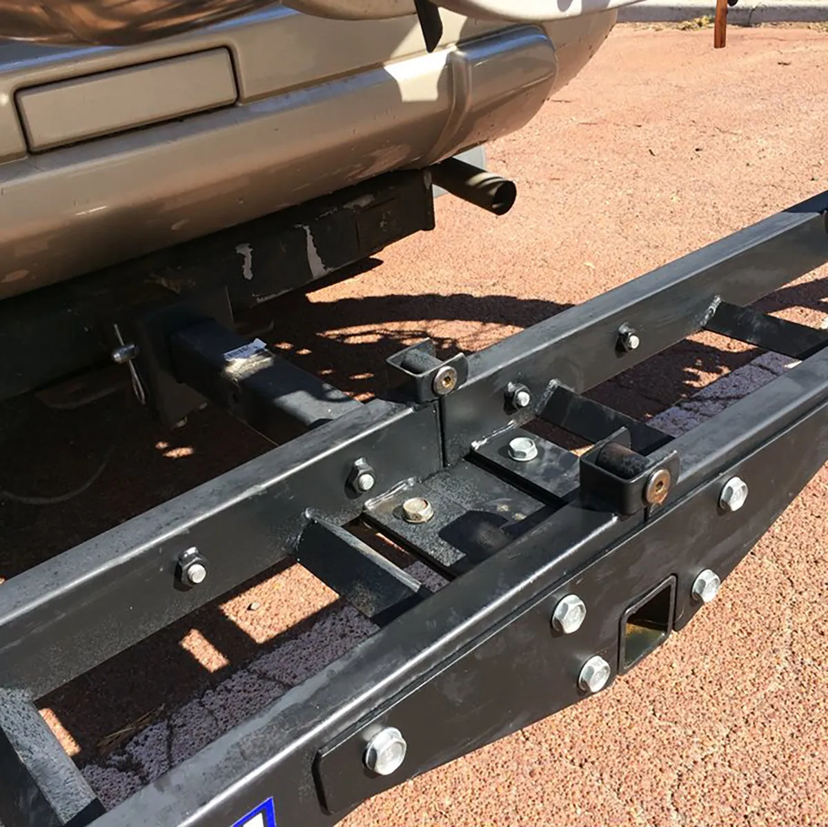 X-Tech Motorcycle Carrier Rack Receiver 50mm Hitch Mount